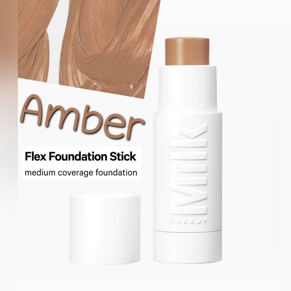 Milk Makeup Flex Medium Coverage Foundation Stick | Amber | Brand New in Box